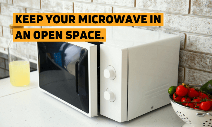 Microwave in Open space